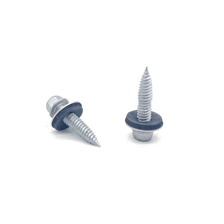 1022A + SCM435 Panas Karat Harta Karun Hex Flange Kepala Roofing Screw/Self Tapping Screw/Sekrup Komposit/Bi-Metal Screw