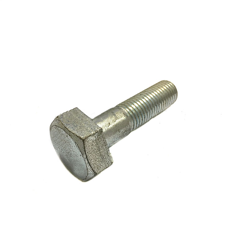 12.9 Kelas Steel Galvanized Struktur Hex Bolts DIN6914