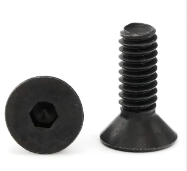 Carane golek supplier dipercaya saka Black oxide countersunk hex soket bolt karo kualitas stabil?