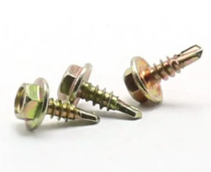 Apa Kuning Seng Hex Flange Head Self Drilling Screw Rust Cepet kanggo Proyek Struktur Baja Outdoor?