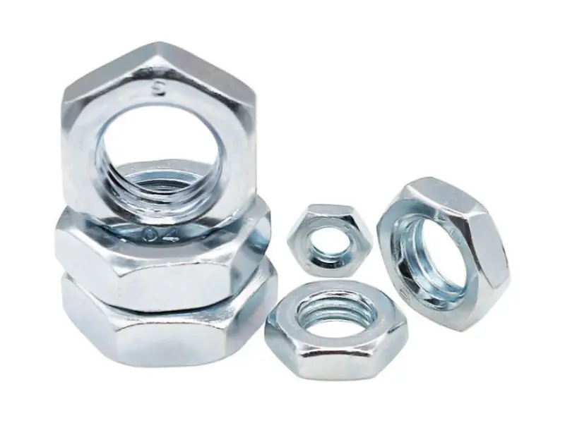 Apa skenario aplikasi kanggo DIN936 Thin Hex Nut Carbon Steel Stainless Steel?
