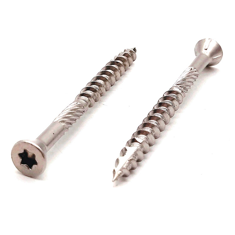 304 316 Stainless Steel Hexagon Cross Kepala Fastener Torx Self Tapping Screw