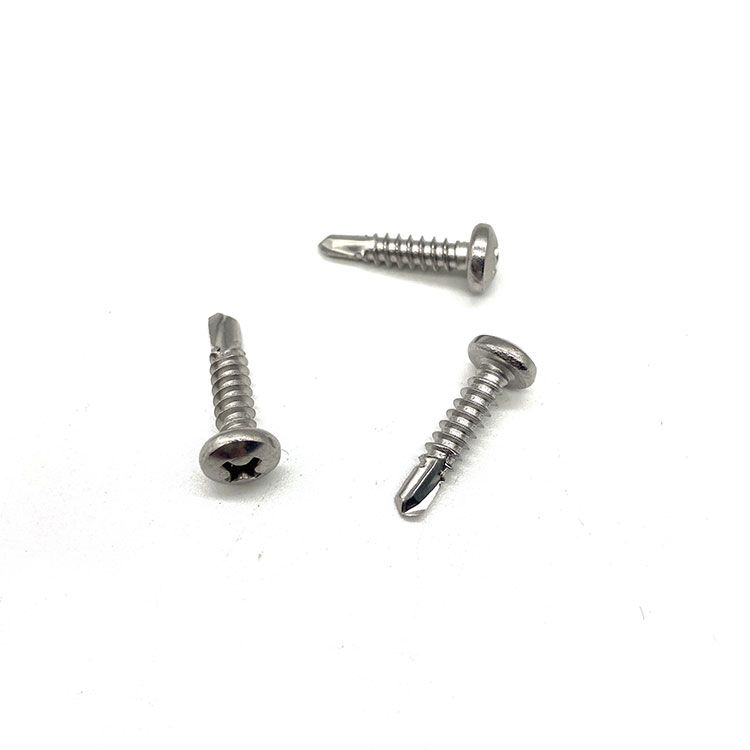 45mm M3 DIN7504N Stainless Steel 304 316 Phillips Pan Kepala Self Drilling Screw