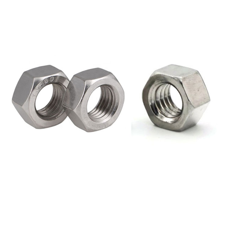 A194 M3 M5 Stainless Steel 304 DIN934 China Bolt lan Nut Produsen Kacang Hex