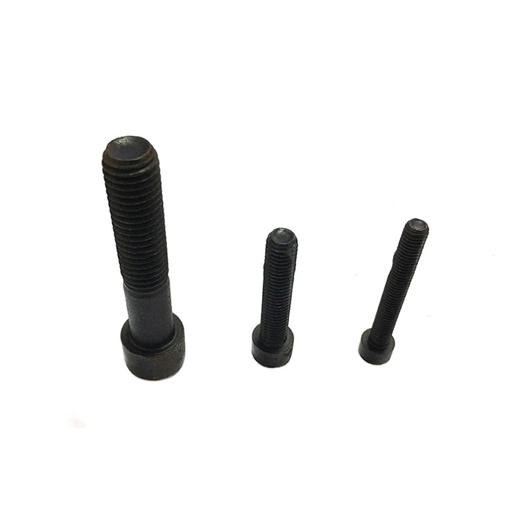 Carbon Steel Black lumahing 8.8 Grade DIN912 Hex soket Bolt