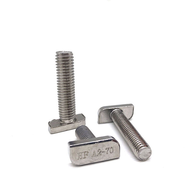 Pengikat Stainless Steel 304 316 A2-70 A4-70 T Kepala Jinis Bolt