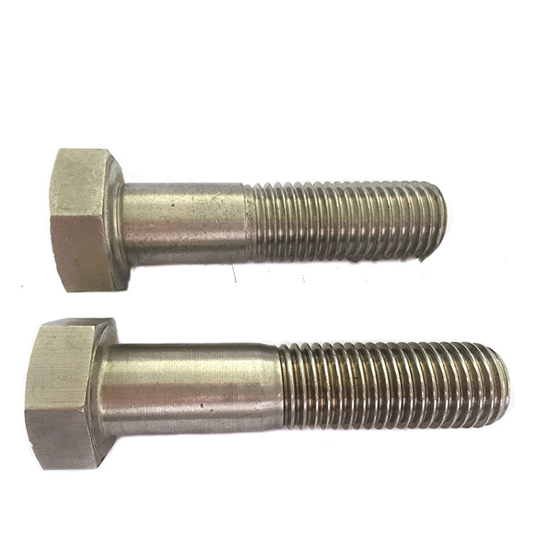 DIN 931 Stainless Steel 304 Setengah Thread Hex Bolt