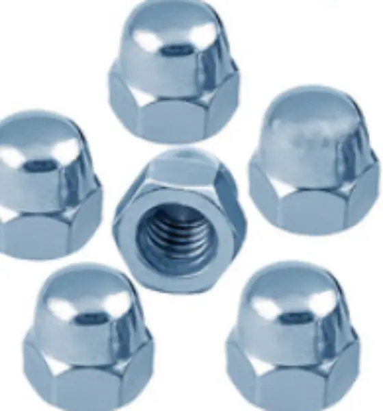 DIN1587 Cap Nut Seng Disepuh Baja Karbon