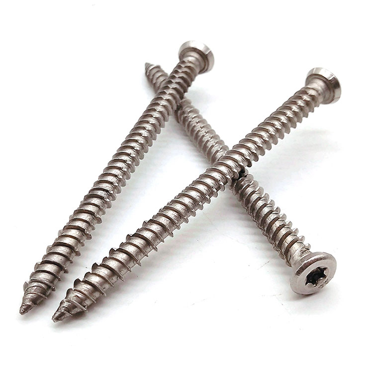 DIN7981 M3 Steel Cross Recessed Pan Kepala Kayu Self Tapping Screw