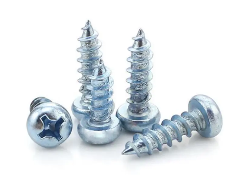 DIN7981 Phillips Pan Kepala Self Tapping Screw Seng Dilapisi