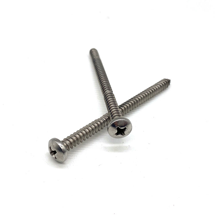 Mesin Fastener Screw Pan / Countersunk Kepala Depot Stainless Steel Post Self Tapping Screw