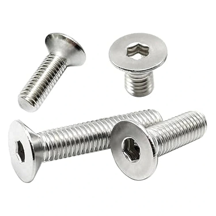Flat Kepala Hex Bolt
