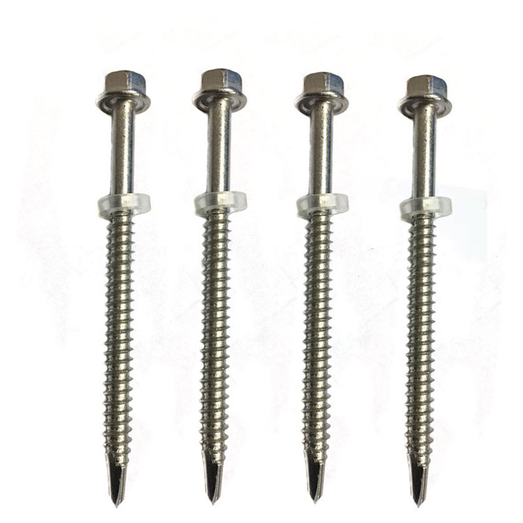 Hex Flange Kepala A2 A4 Stainless Steel Self Drilling Screws