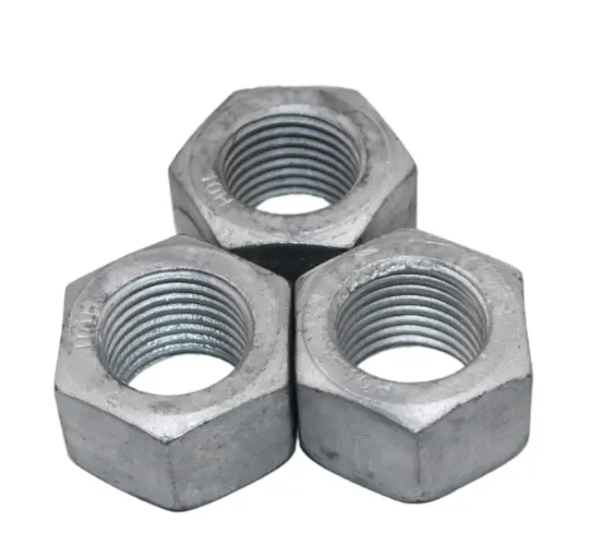 Hot Dip Galvanized Heavy Duty Tebal Hex Lock Nut