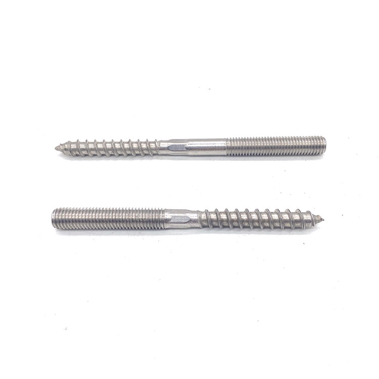 M6 M8 M10 Gantungan Bolts Double Threaded Self Tapping Kayu Meneng Double End Meneng