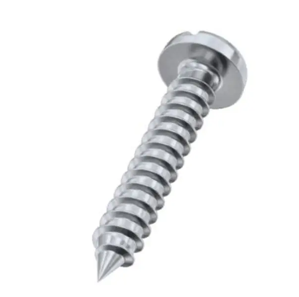 Slotted Pan Kepala Self Tapping Screws DIN 7971 A2 Stainless Steel Natural Rampung