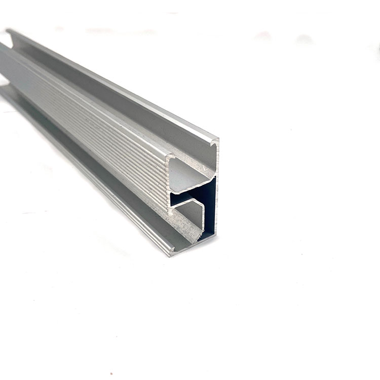 Panel Surya Mounting Anodizing Aluminium Extrusion Profile kanggo Window Door