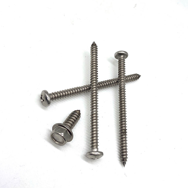 SS 304 316 Pan Kepala Screw Stainless Steel Self Tapping Screws