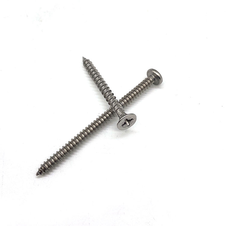 SS316 Stainless Steel SS304 Pan Kepala Sheet Metal Self Tapping Screws