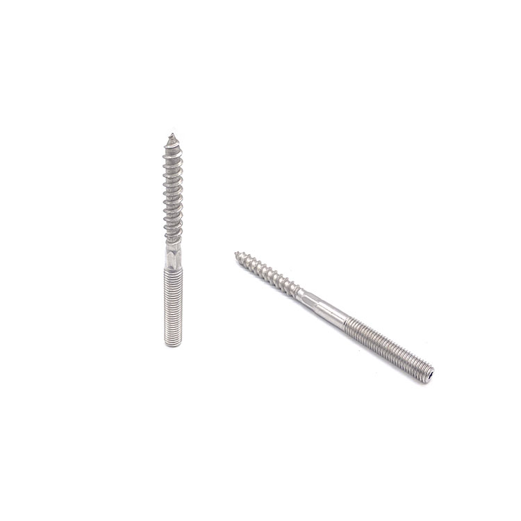 Stainless Steel 304 316 M6-M10 Double Threaded Gantungan Bolt kanggo Tata Surya