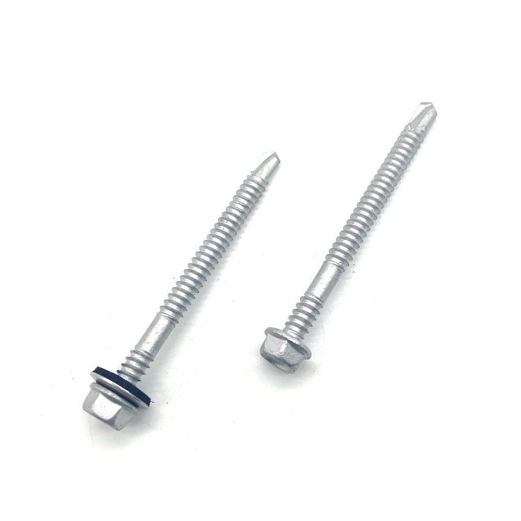 Stainless Steel 304+410 Compound Hex Head Composite Self Drilling Sekrup Bi-Metallic