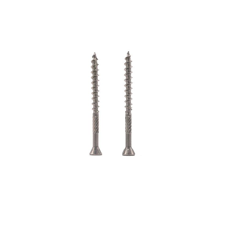 Stainless Steel 316 Deck Concrete Flat Head Machine Tek Screw Hook kanggo Kayu Screw