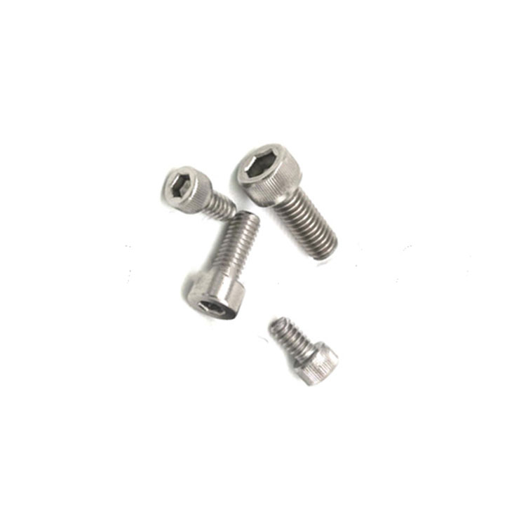 Stainless Steel 316L Hex Socket Cup Kepala Screw Mesin DIN912