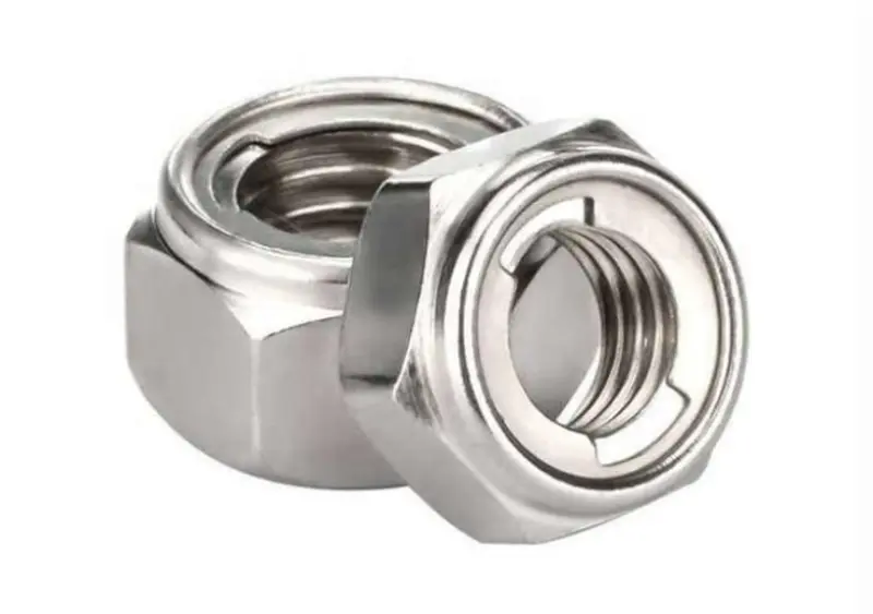 Stainless Steel Kabeh Metal Self Locking Kacang Hex