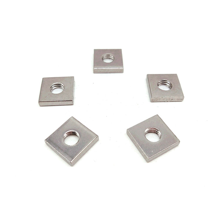 Stainless Steel ANSI / ASME B 18.2.2 Kacang Screw Mesin Square