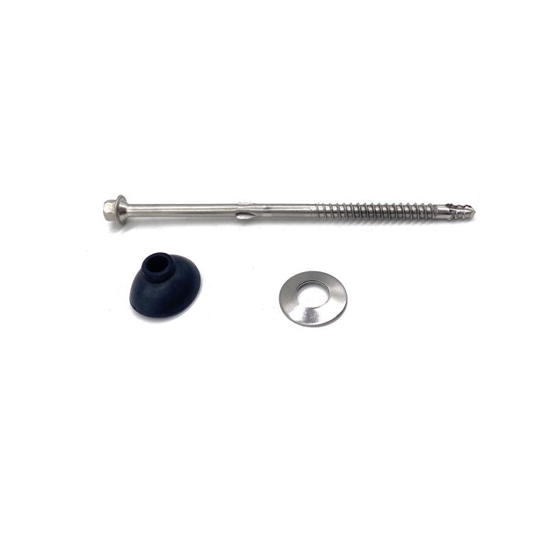 Stainless Steel Carbon Steel Hex Kepala Bi-metal Self Drilling Screws karo Washers