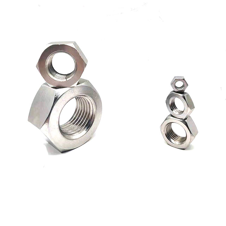 Kacang Hex Stainless Steel Din 934 Kacang Hex Gedhe Kacang Hex