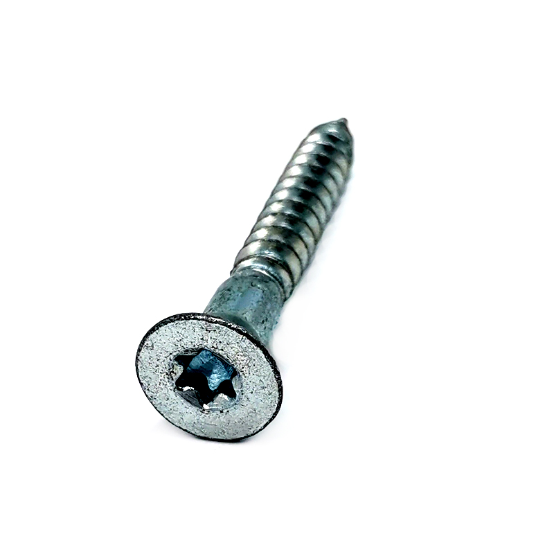 Trox Socket Galvanized Flat Head Self Tapping Threaded Wood Screws