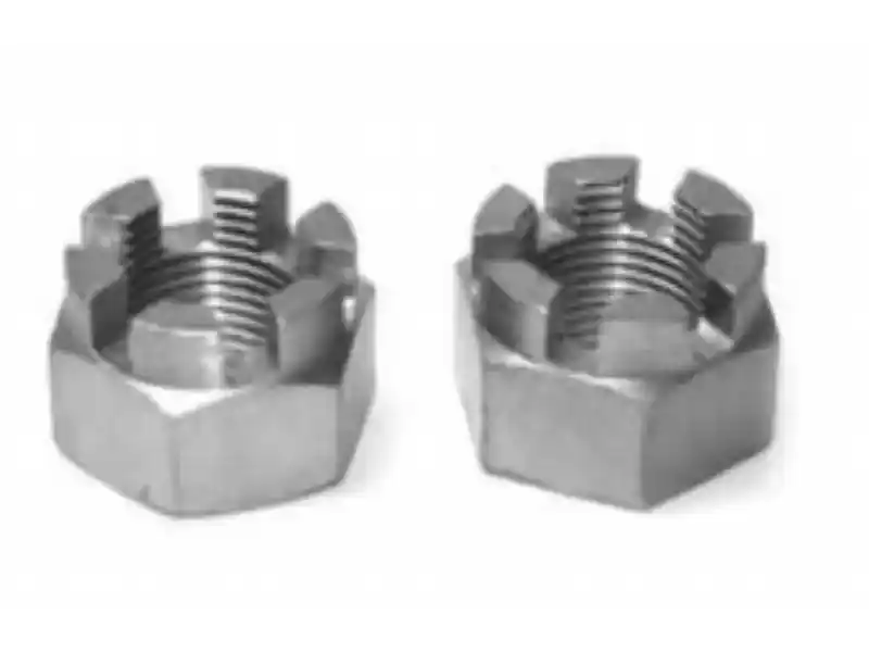 Seng Plated Slotted Hex Kunci Kacang